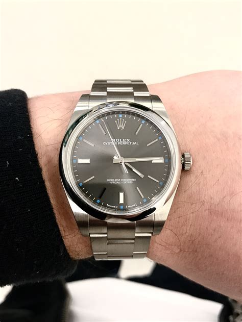 rhodium oyster perpetual